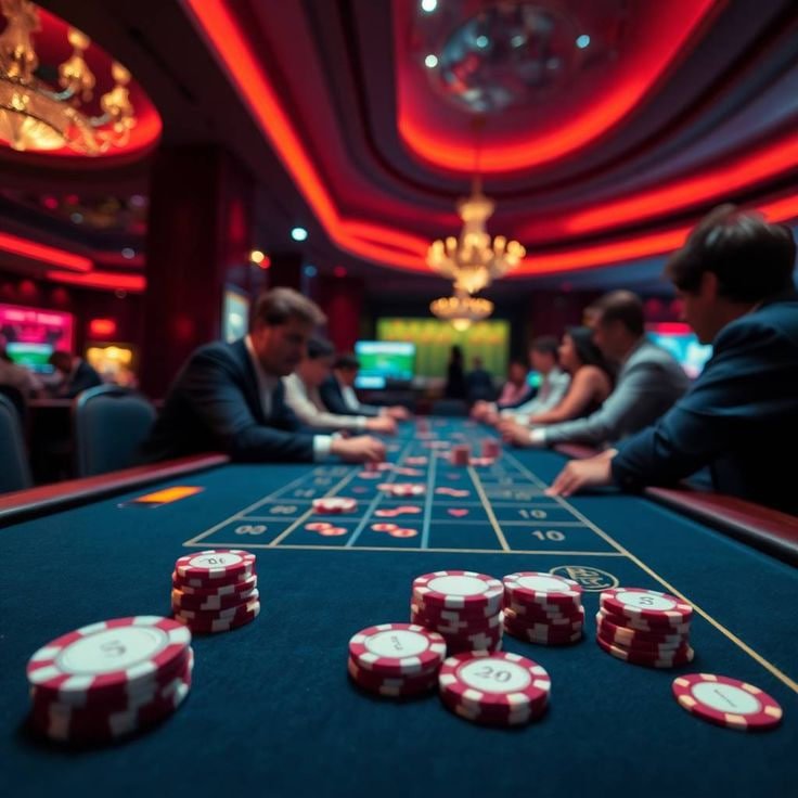 အွန်လိုင်းကာစီနို blackjack roulette baccarat ဂိမ်းများ
